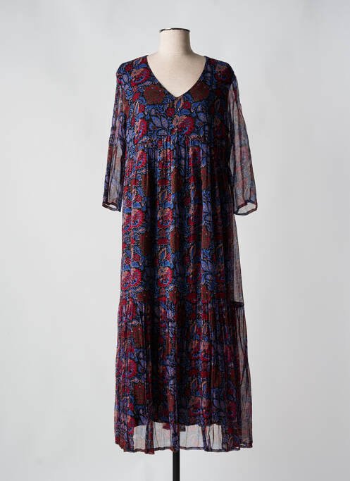 Rochie lungă albastru PALME femeie