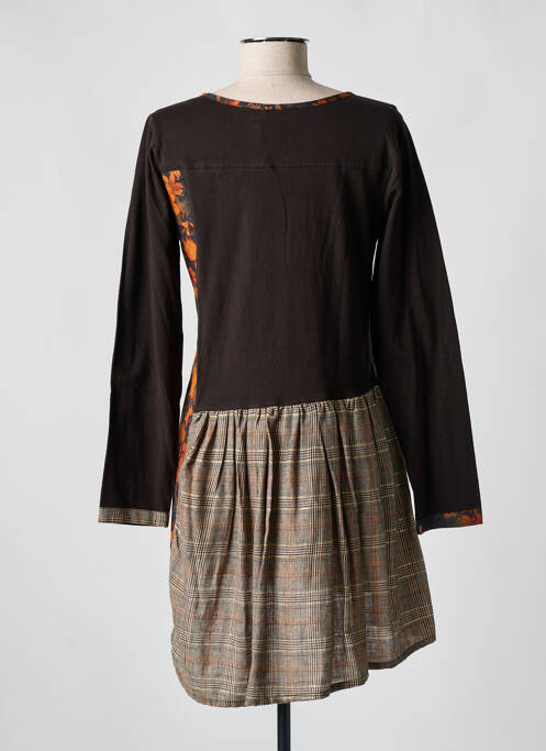 Rochie scurtă maro RHUM RAISIN femeie