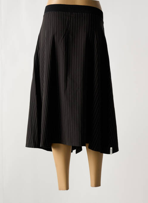 Fustă midi negru AMMA femeie