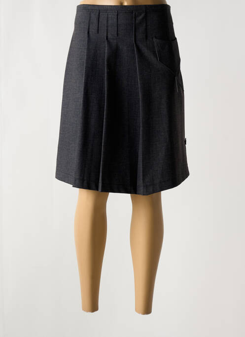 Fustă midi gri LO! LES FILLES femeie