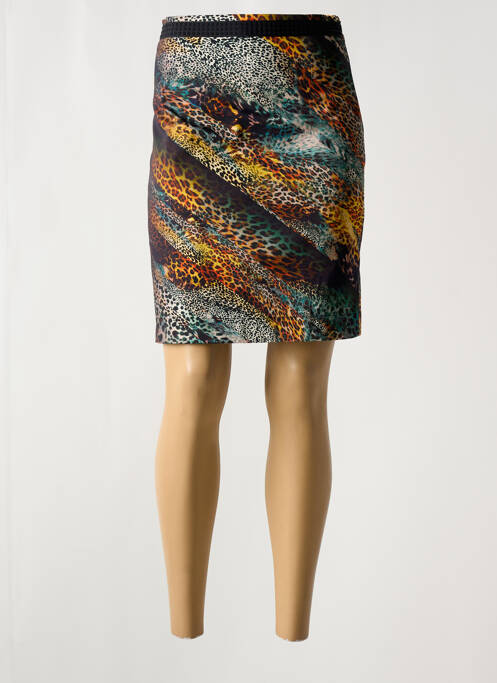 Fustă scurtă negru LO! LES FILLES femeie