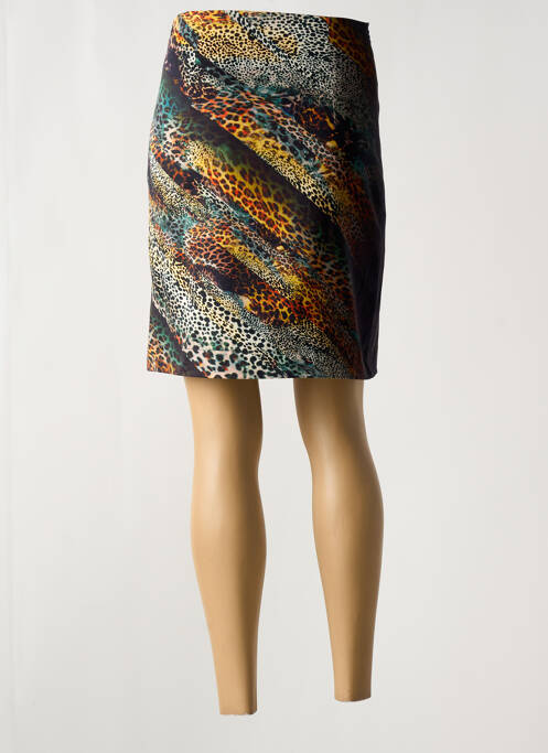 Fustă scurtă negru LO! LES FILLES femeie