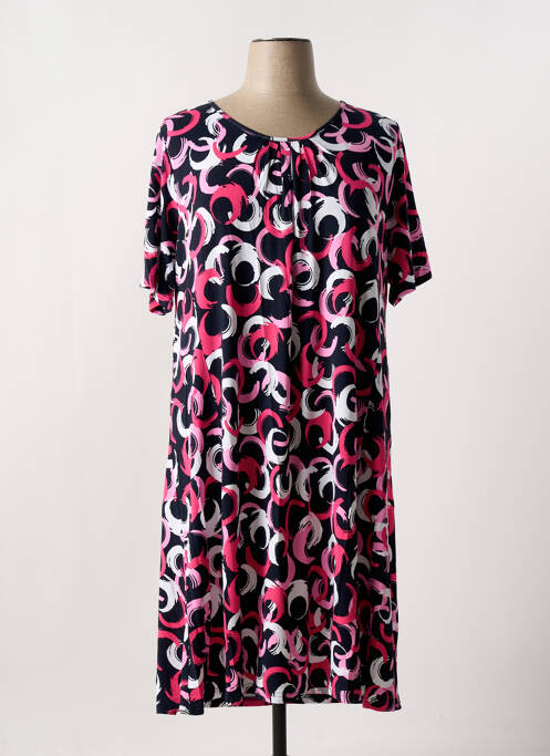 Rochie midi roz SIGNATURE femeie