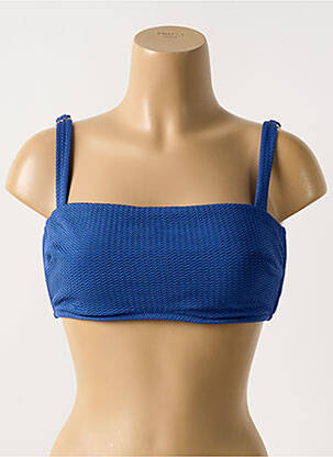 Sutien de costum de baie elasticitate top bentiță albastru SEAFOLLY femeie
