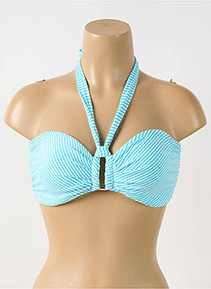 Sutien de costum de baie albastru GRAIN DE SABLE femeie