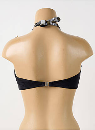 Sutien de costum de baie top sutien modelat top sutien modelat negru GRAIN DE SABLE femeie