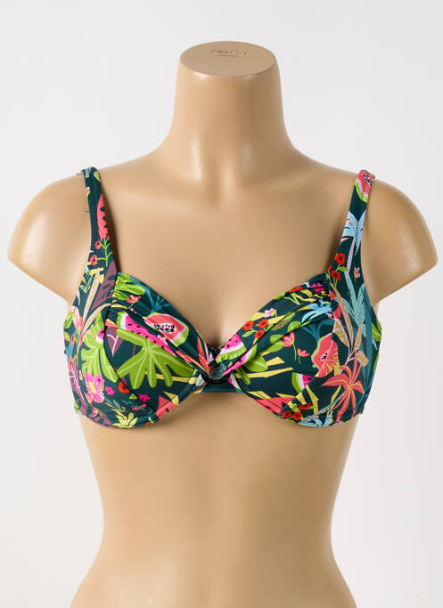 Sutien de costum de baie verde GRAIN DE SABLE femeie