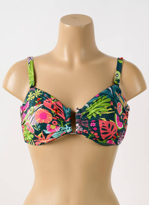 Sutien de costum de baie verde GRAIN DE SABLE femeie