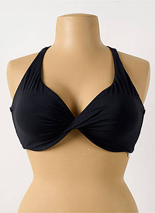 Sutien de costum de baie top sutien modelat top sutien modelat negru SEAFOLLY femeie
