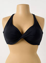 Sutien de costum de baie top sutien modelat top sutien modelat negru SEAFOLLY femeie