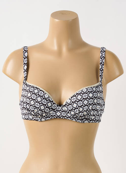 Sutien de costum de baie negru GRAIN DE SABLE femeie