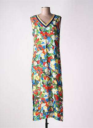 Rochie lungă albastru MALOKA femeie