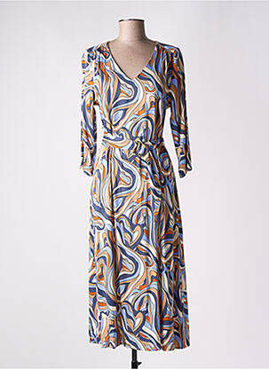 Rochie lungă albastru LOLA ESPELETA femeie