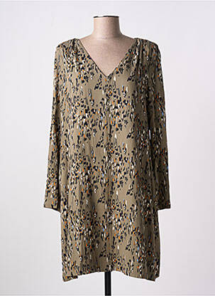 Rochie midi verde LOLA ESPELETA femeie