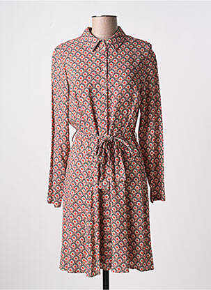 Rochie midi maro C'EST BEAU LA VIE femeie