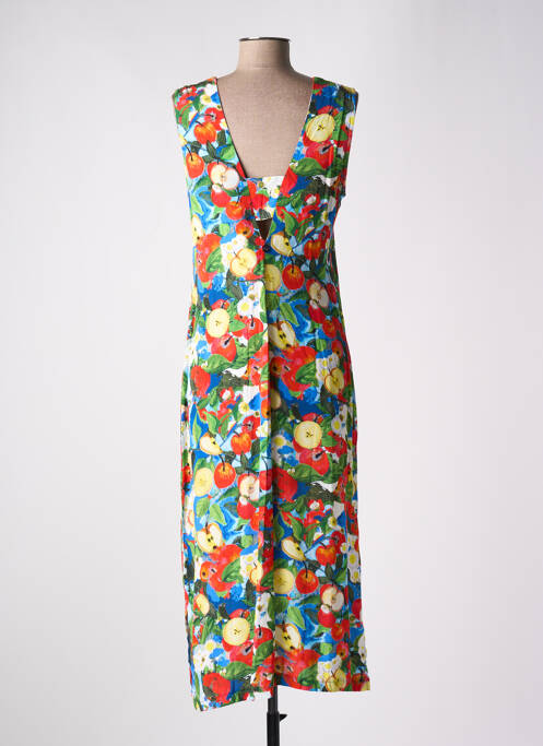 Rochie lungă albastru MALOKA femeie