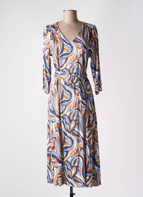 Rochie lungă albastru LOLA ESPELETA femeie