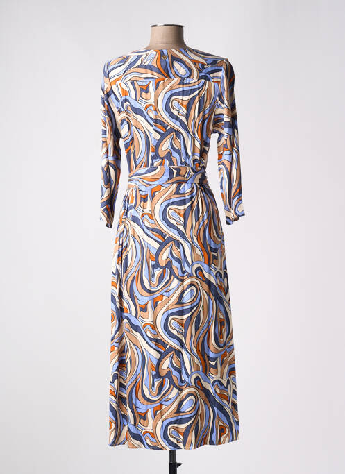 Rochie lungă albastru LOLA ESPELETA femeie