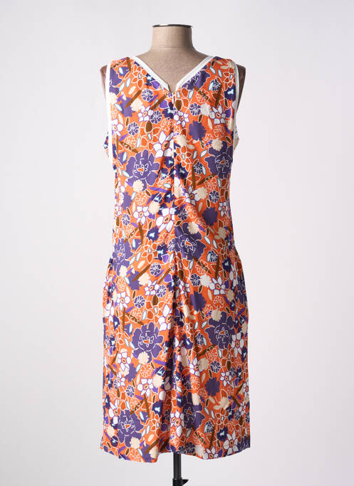 Rochie midi portocaliu MERI & ESCA femeie