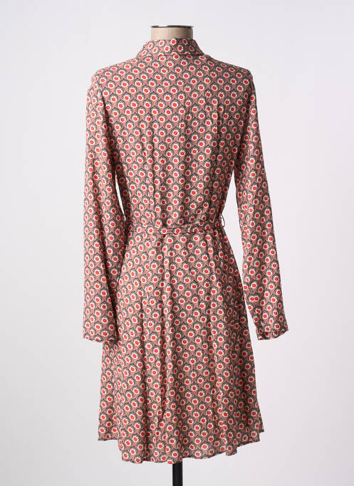 Rochie midi maro C'EST BEAU LA VIE femeie