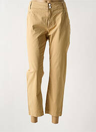 Pantalon 7/8 elasticitate mărime normală bej C'EST BEAU LA VIE femme
