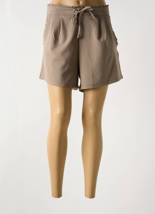 Șort maro JACQUELINE DE YONG femeie