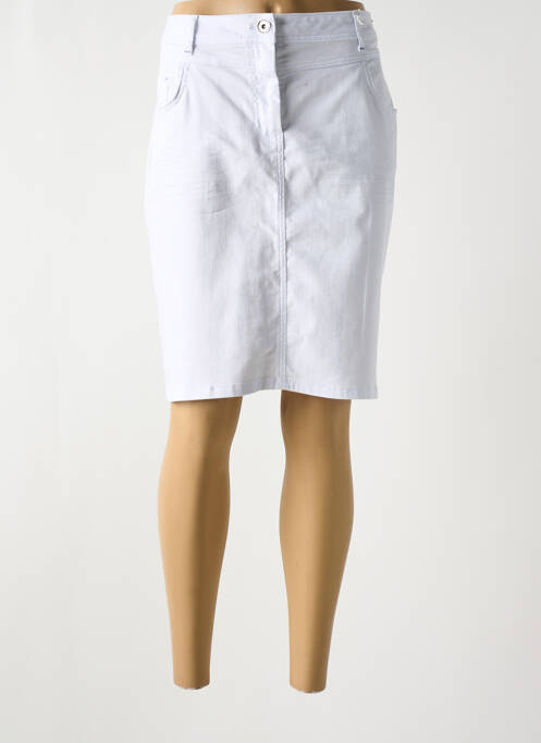 Fustă midi alb CECIL femeie