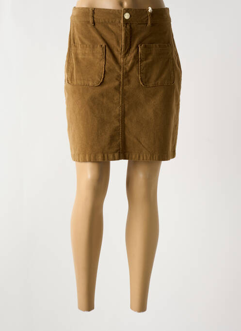 Fustă scurtă maro LOLA ESPELETA femeie