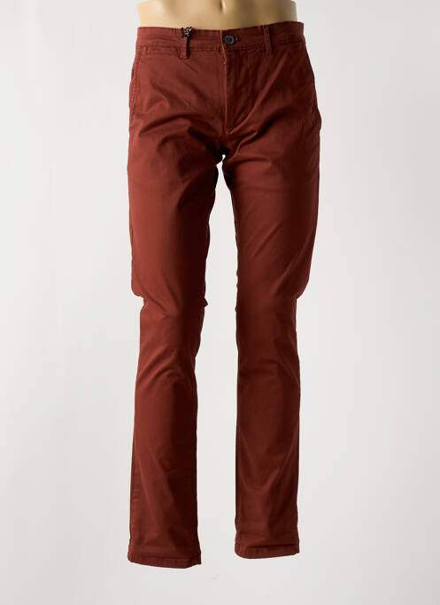 Pantalon chino maro TEDDY SMITH bărbat