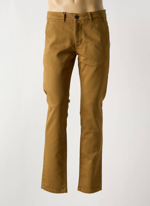 Pantalon chino maro TEDDY SMITH bărbat