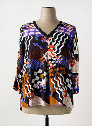 Top albastru MALOKA femeie