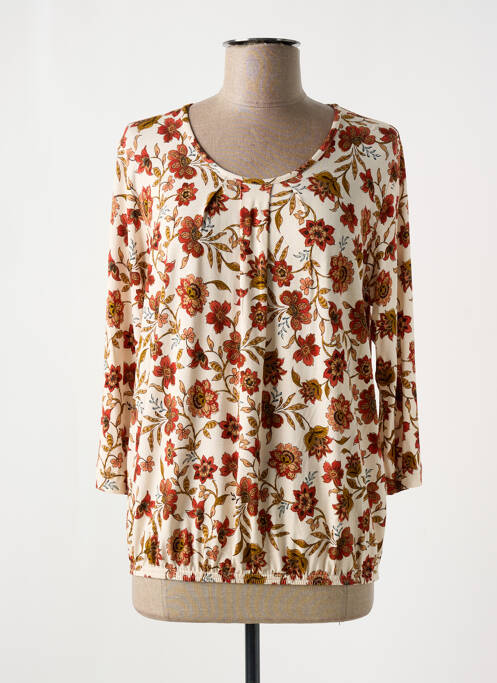 Top bej GRIFFON femeie