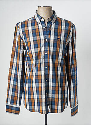 Cămașă cu mâneci lungi albastru MUSTANG bărbat