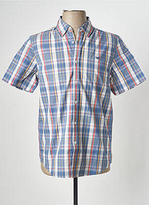 Cămașă cu mâneci scurte albastru MUSTANG bărbat