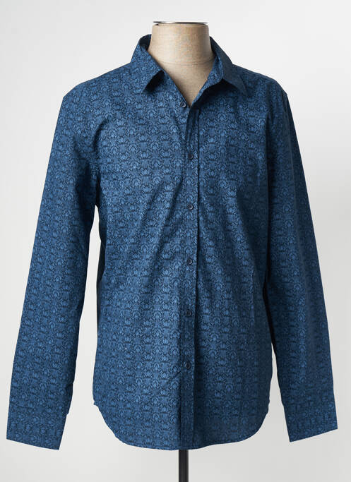 Cămașă cu mâneci lungi albastru MUSTANG bărbat