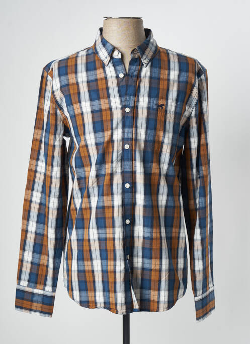 Cămașă cu mâneci lungi albastru MUSTANG bărbat