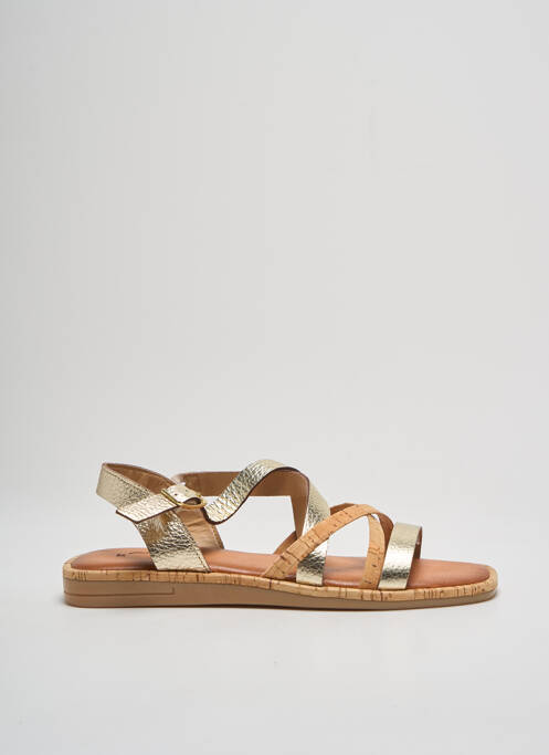 Sandale/Pantofi decupați auriu METAMORF'OSE femeie