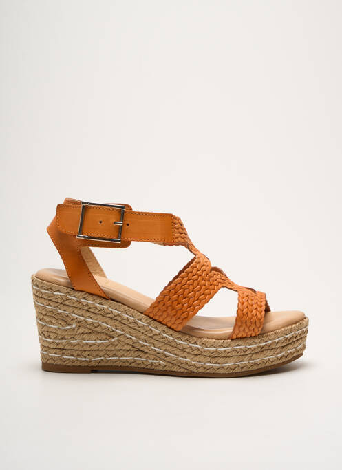 Sandale/Pantofi decupați portocaliu METAMORF'OSE femeie