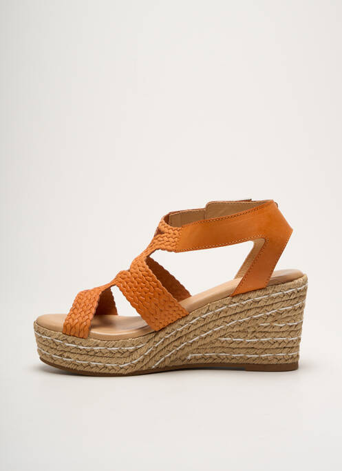Sandale/Pantofi decupați portocaliu METAMORF'OSE femeie