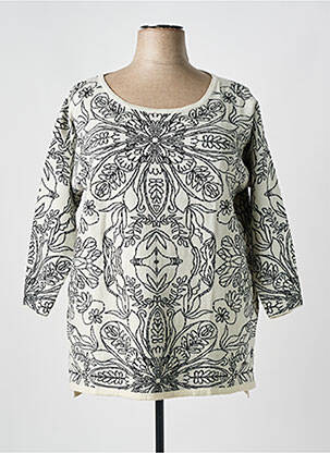 Pulover bej AGATHE & LOUISE femeie