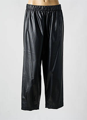 Pantalon larg buzunare negru MAT FASHION femeie