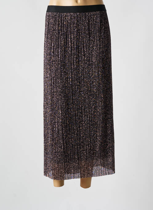 Fustă midi negru YESTA femeie