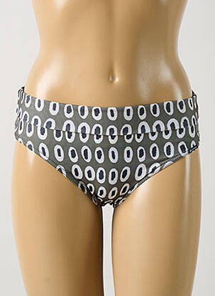 Chiloți de baie verde GRAIN DE SABLE femeie