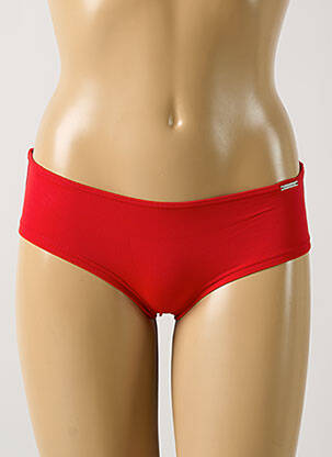 Chiloți de baie roșu GRAIN DE SABLE femeie