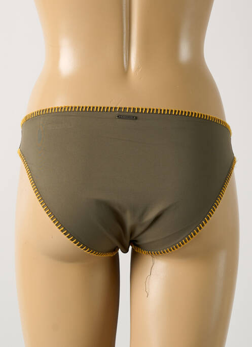 Chiloți de baie verde GRAIN DE SABLE femeie