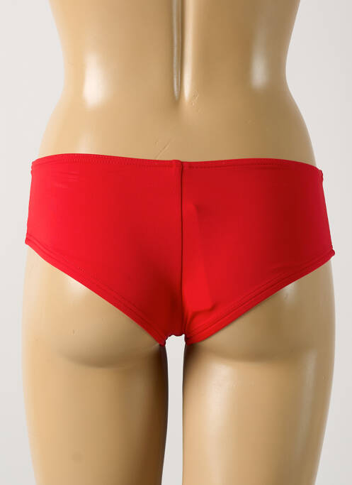 Chiloți de baie roșu GRAIN DE SABLE femeie