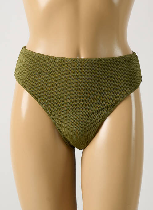 Chiloți de baie verde SEAFOLLY femeie