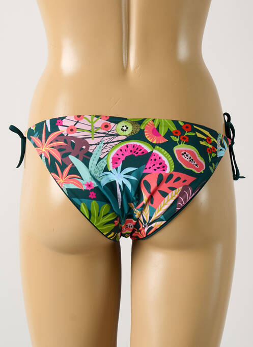 Chiloți de baie verde GRAIN DE SABLE femeie