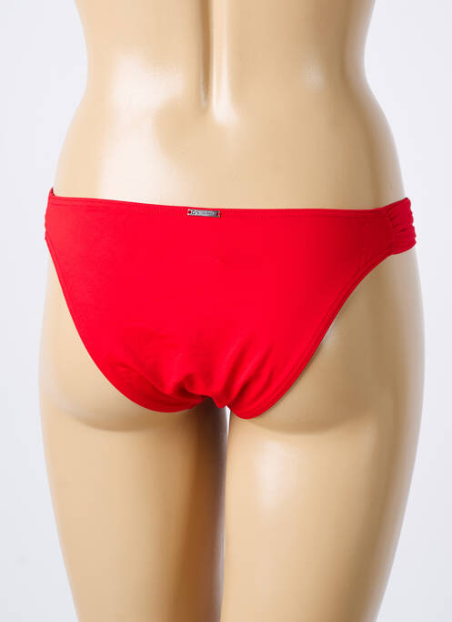 Chiloți de baie roșu GRAIN DE SABLE femeie