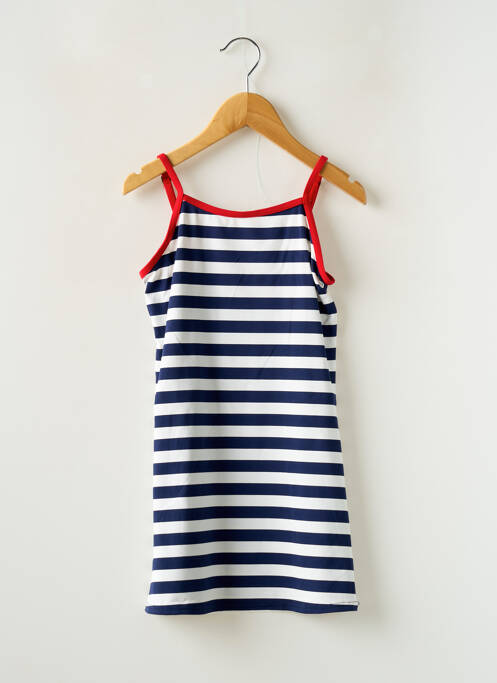 Rochie de plajă albastru GRAIN DE SABLE fată